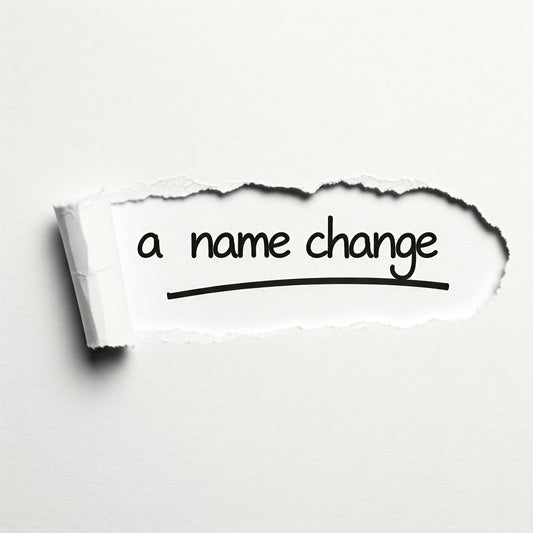 Why I changed how I spell my name